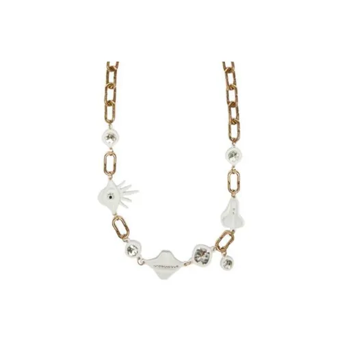 MaxMara Metal Necklaces Женские Золото