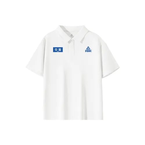 PEAK Белый/PK Китай Синий Правая сторона Upper Силикон K+PK Маленький логотип Синий Силикон K Детский Быстросохнущий T Рубашки