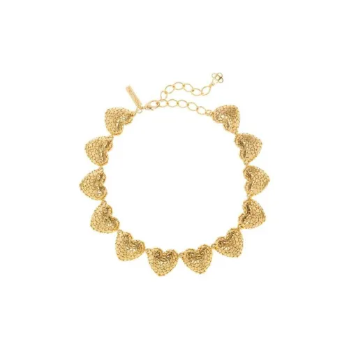 Oscar De La Renta Брасс Колье Унисекс Золото