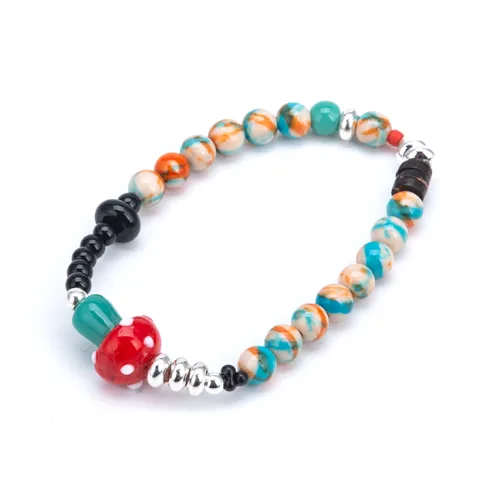 BLESSED BULLET Стекло Браслеты Женские