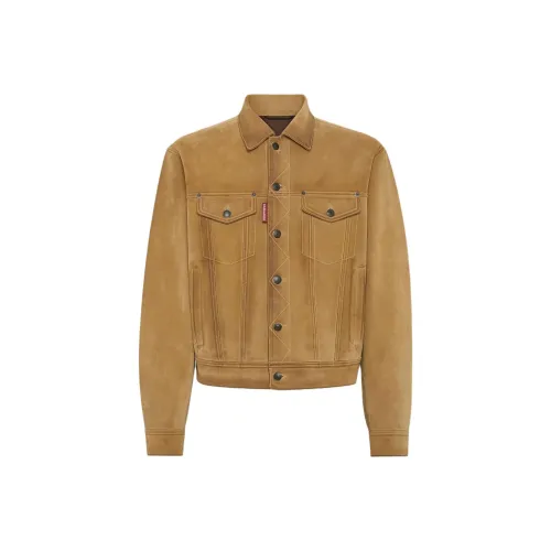 DSQUARED 2 Кожа Куртка Мужская