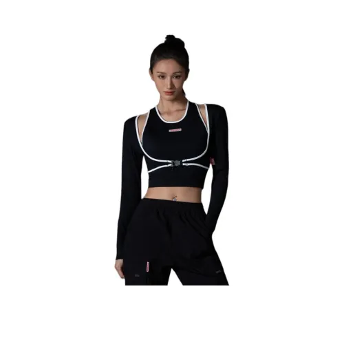 Monster Guardians Крутой черный Крутой черный Женская одежда для фитнеса