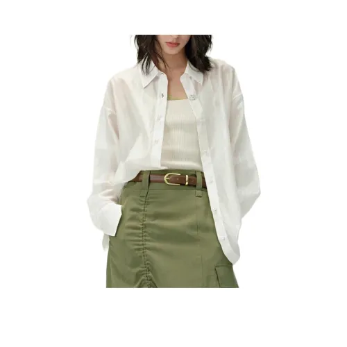 Pit Белые Женские Рубашки