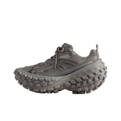 Balenciaga Bouncer Low Топ Толстая подошва Кроссовки Мужские Серые