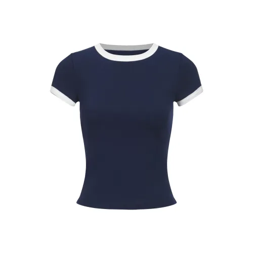 11ESTRANGER Женские футболки с коротким рукавом