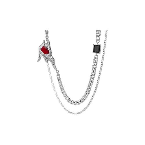 ENFANTIN Ожерелье Серебряное Простое Wear Унисекс