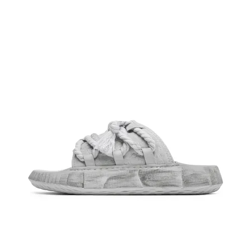 MPZY Слипоны Мужской Потертый Белый