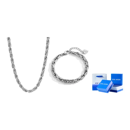 ENFANTIN Титановые стальные ожерелья унисекс