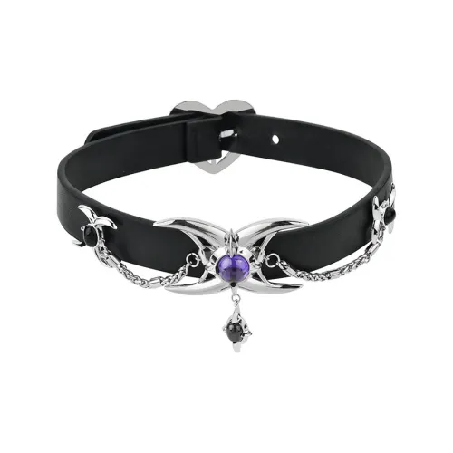 FUO PU кожа Ожерелья Унисекс