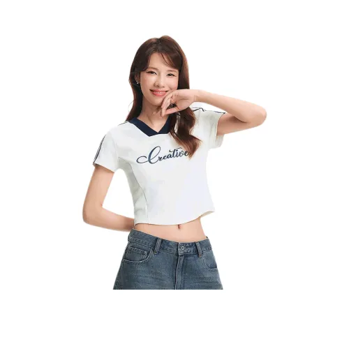 SEM R T-Shirt Женская Светлый Фотиния Серый 00235