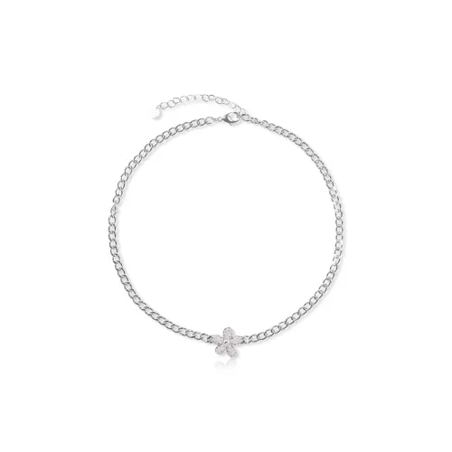 AWE Титановая сталь Циркон Новинка Подсолнух Роскошь Эксклюзивная Улучшенная Сенсорная Цепочка на ключицу Женская