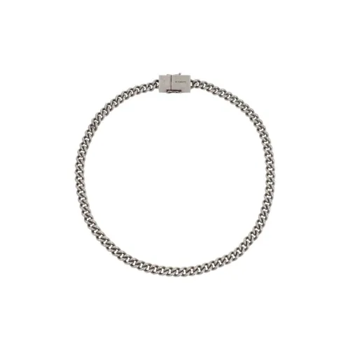 Vetements Ожерелья Унисекс Серебряный