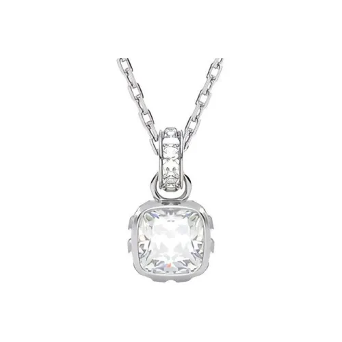 Swarovski Birthstone Ожерелье Серебряное Женское