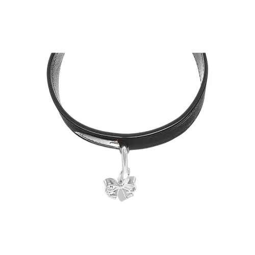 COACH Кожа Ожерелье Черное Женское