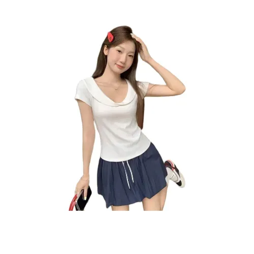 ZAZN Белые Женские Футболки