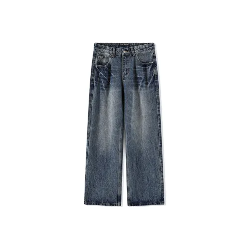 ACE VESTITI Синий Унисекс Джинсы