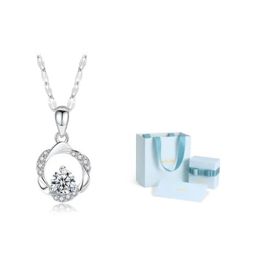 YINCHIE 999 Fine Серебряные Ожерелья Женские