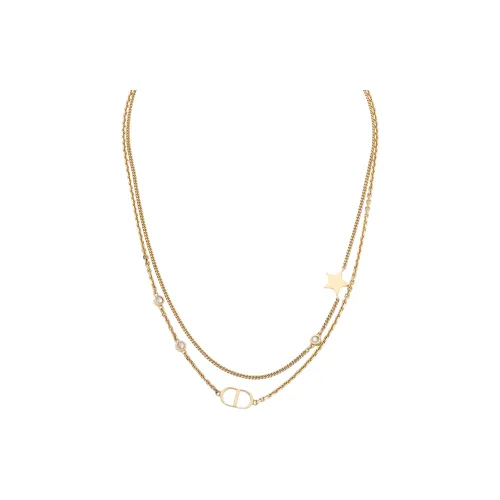 DIOR Classic CD Necklace Series Ожерелья Женские