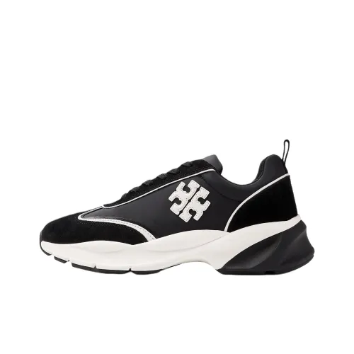 TORY BURCH Good Luck Низкий Топ Повседневная Обувь Женская Черная