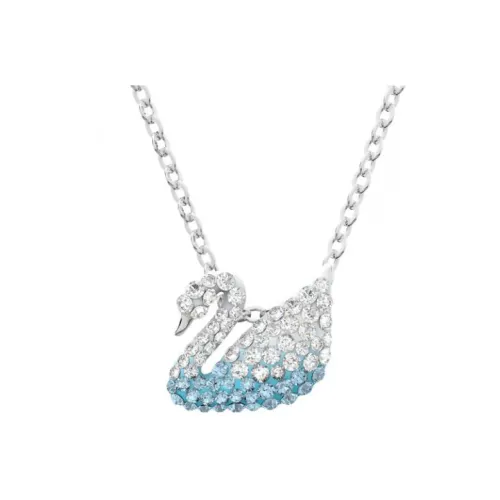 Swarovski Лебедь Искусственный Кристалл Ожерелье Женские