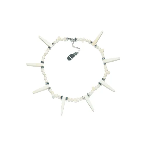 Get'em ON Shell Pearl Нержавеющая сталь Ожерелья Унисекс