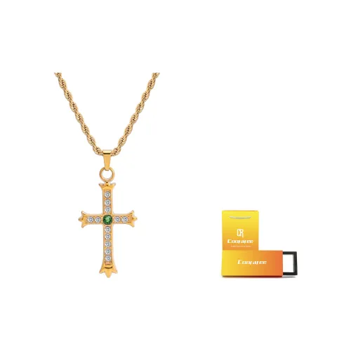 Cooraree Титановые стальные ожерелья унисекс