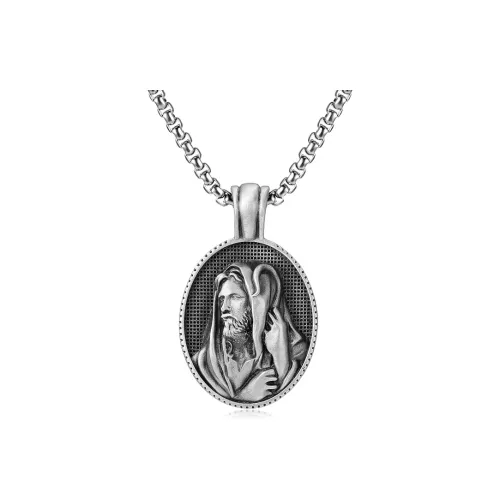 EVBEA Олово Титановая сталь Ожерелья Унисекс