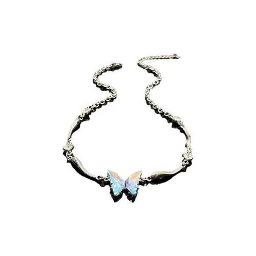 COKKCO Сплав Ожерелья Женское Серебро