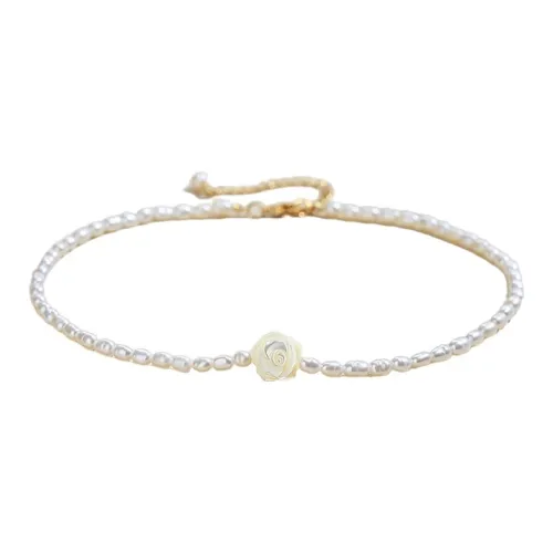 LIBI Сплав Пресноводный жемчуг Ожерелья Женские