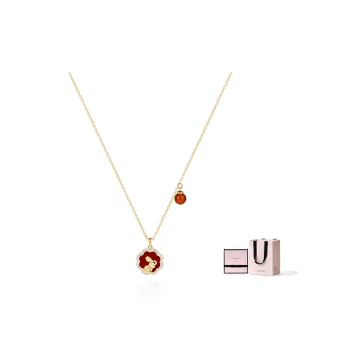 DODOGOGO Сплав Ожерелья Женские Красные