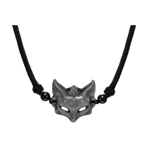 QUIET LOVE Обсидиан Ожерелья Унисекс