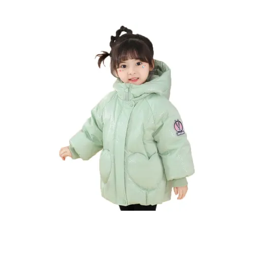 GLADDYBEAR Светло-зеленый Детский сад Утеплённые куртки
