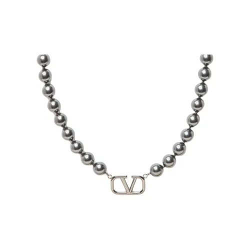 Valentino Металлические ожерелья Женское серебро