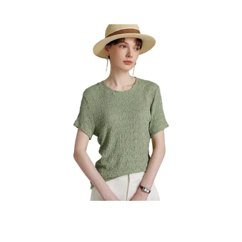 Fog T Рубашка Женская Светло-Зеленая