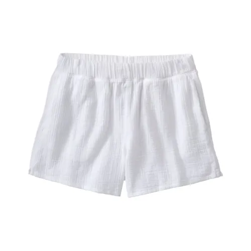 L.L.Bean Белые Женские Повседневные Шорты