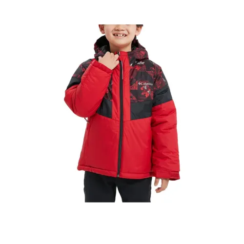 Columbia Хлопковый пуховик City Outdoor Collection Lightning Lift 2 Красный Подростки