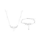 Комплект: ожерелье и браслет