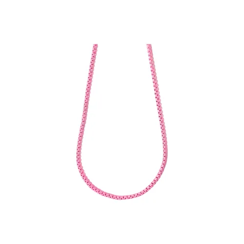 BEAMS Сплав Эпоксидная смола Ожерелья Женские Розовый Желтый Синий