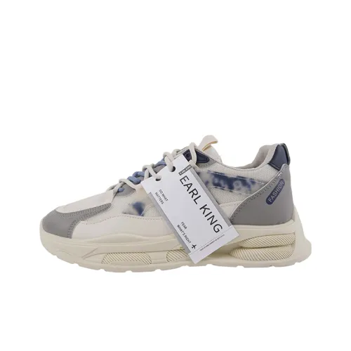 Earl King Устойчивые к истиранию амортизаторы Shock Absorbers MID Топ Толстая подошва Мужские кроссовки