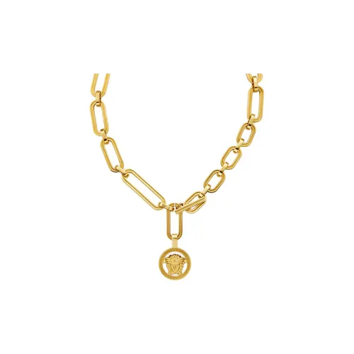 VERSACE Металлические ожерелья Женские Золото