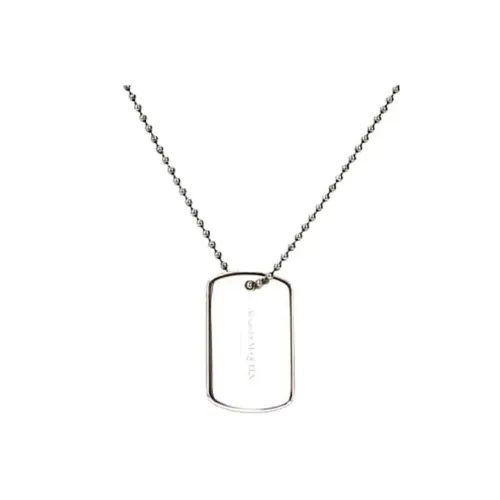 Alexander McQueen Brass Necklaces Серебряный Унисекс