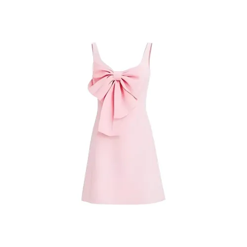 Leather Cat Розовые Женские Платья без рукавов