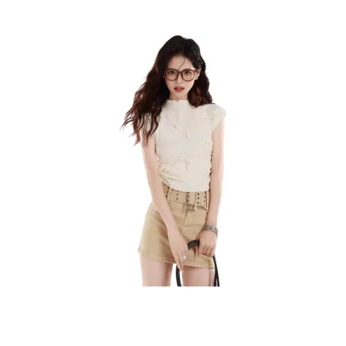 FOREVER 21 Абрикос Женские Футболки