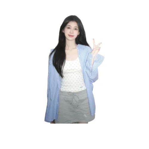 RDRE Синий Унисекс Рубашки