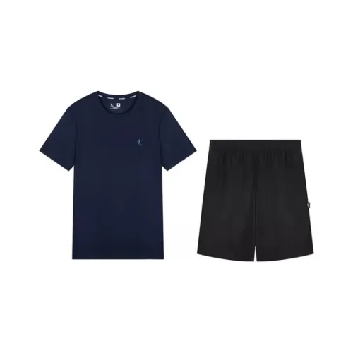 QIAODAN Повседневная спортивная одежда Мужская Nova-синий черный