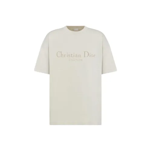 DIOR Бежевый Мужской T-Рубашки