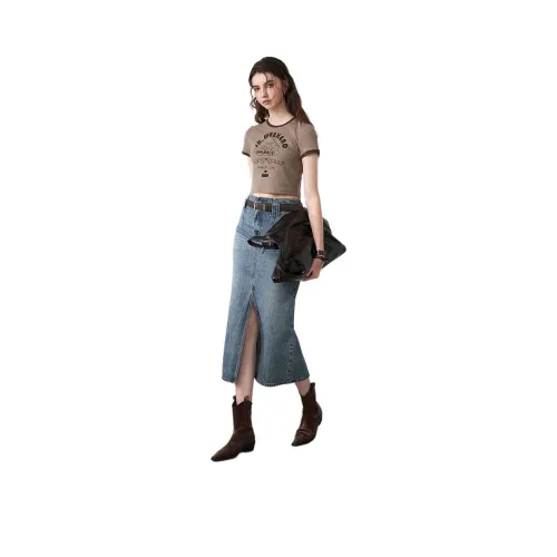 JORYAweekend Denim Long Skirt Women's