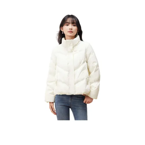 Love To Serve Пуховик Женский Абрикос