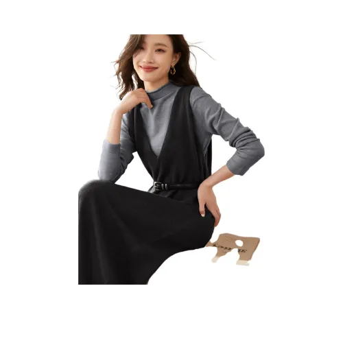 Mo Han Yi Mei Комплект с юбкой Женские Черный