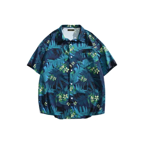 GENTNOBKIN Синие Унисекс Рубашки